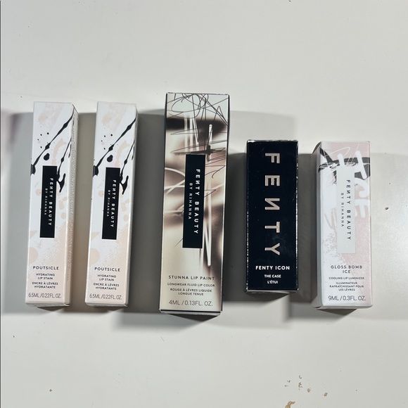 Fenty Beauty Lip Collection of sorts!!